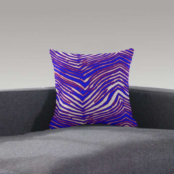 Buffalo Bills Zubaz Short Plush Pillow - Image 1