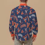 Virginia - Cavaliers Men's Slim Fit Long Sleeve Shirt - Image 2