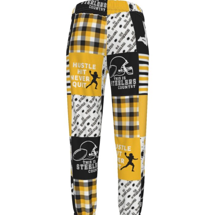 Pittsburgh Steelers All-Over Print Women's Sweatpants - Image 3