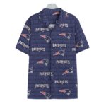 New England Patriots All-Over Print Men's Hawaiian Shirt - Image 4