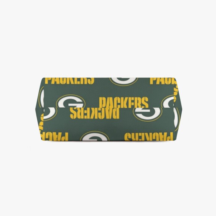 Green Bay Packers Stylish PU Leather Tote Bag - Image 4