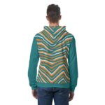 Miami Dolphins Zubaz All-Over Print Men's Hoodie With Double-side Print Hood