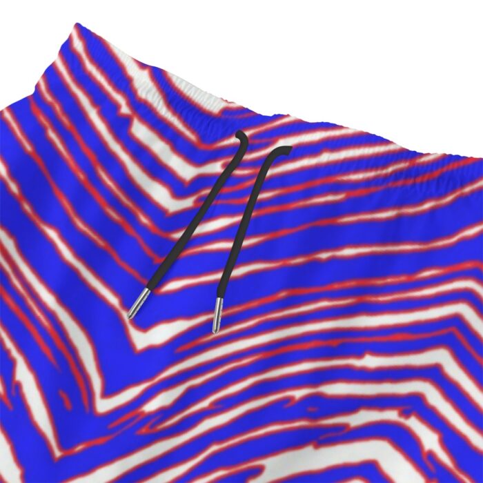 Buffalo Bills Zubaz All-Over Print Men‘s Beach Shorts With Lining - Image 1
