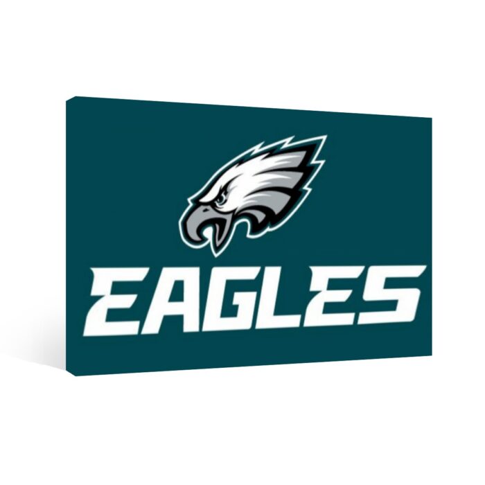 Philadelphia Eagles Zubaz Framed Single-Piece Mural For The USA 3:2 - Image 4