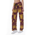 Washington Commanders Women's High-waisted Straight-leg Trousers