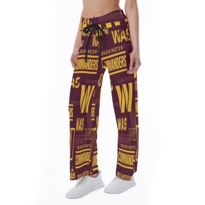 Washington Commanders Women's High-waisted Straight-leg Trousers - Image 1