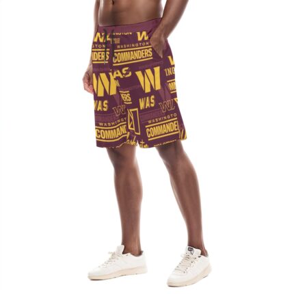 Washington Commanders Men'S Shorts With pocket