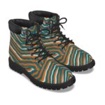 Miami Dolphins Zubaz All-Over Print Men's Short Boots - Image 10
