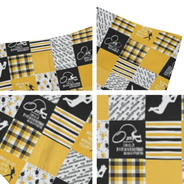 Pittsburgh Steelers All-Over Print Men's Short Boxer Briefs - Image 6