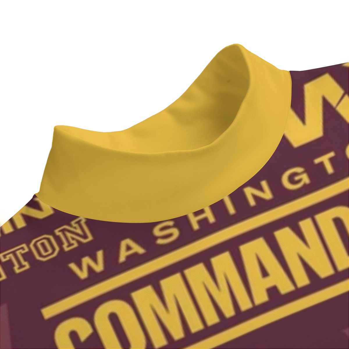 Washington Commanders Unisex Mid-high Collar Drop Shoulder Sweatshirt - Image 4