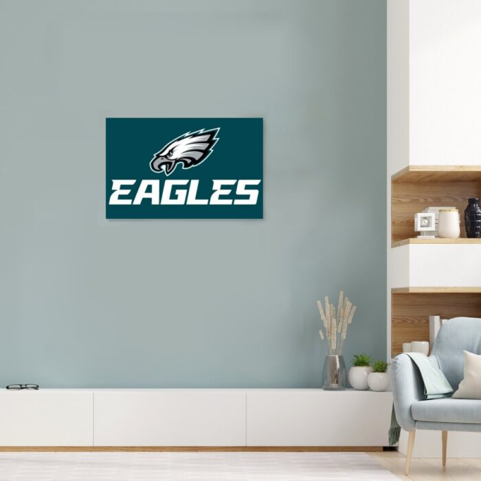 Philadelphia Eagles Zubaz Framed Single-Piece Mural For The USA 3:2 - Image 2