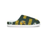 Green Bay Packers All-Over Print Men's Plush Slippers