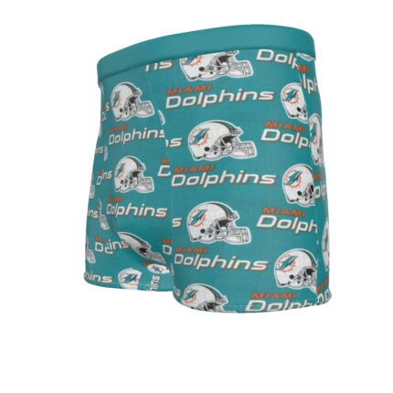 Miami Dolphins Zubaz All-Over Print Men's Boxer Briefs
