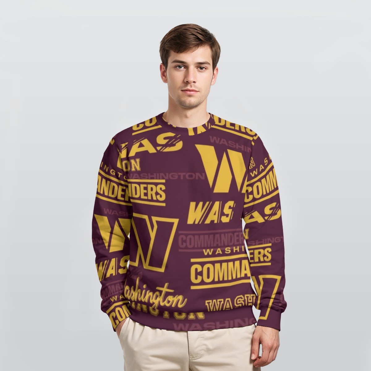 Washington Commanders Heavy Fleece Sweatshirt