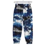 Dallas Cowboys Zubaz All-Over Print Kid's Sweatpants | 310GSM Cotton - Image 4