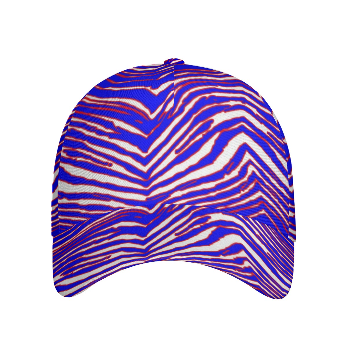 Buffalo Bills Zubaz All-Over Print Peaked Cap - Image 4