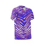 Buffalo Bills Zubaz All-Over Print  Men's African Dashiki Shirt - Image 7