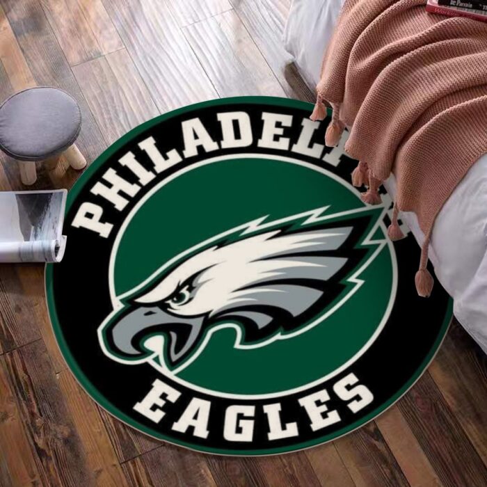 Philadelphia Eagles Zubaz Foldable round mat - Image 2