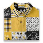Pittsburgh Steelers Zubaz All-Over Print Men's Breathable Cotton Shirt|125GSM - Image 5