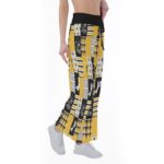 Pittsburgh Steelers All-Over Print Women's High-waisted Straight-leg Trousers - Image 5