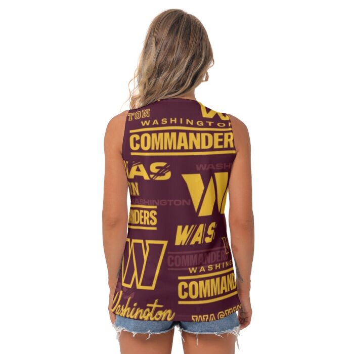 Washington Commanders Women's Sleeveless V-Neck Top - Image 2
