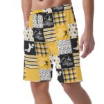 Pittsburgh Steelers Zubaz All-Over Print Men's Casual Shorts