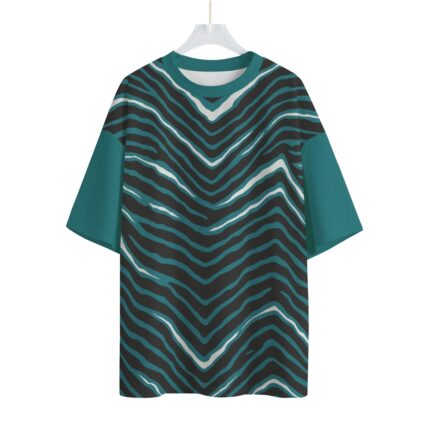 Philadelphia Eagles Zubaz All-Over Print Unisex Drop-shoulder T-shirt