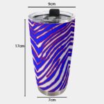 Buffalo Bills Zubaz Tumbler 20oz