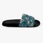 Philadelphia Eagles Zubaz Men's Velcro Slippers - Image 5