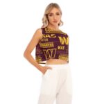 Washington Commanders Women's Sleeveless Cropped Top - Image 2