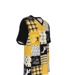 Pittsburgh Steelers Eco-friendly All-over Print Unisex V-neck T-Shirt - Image 4