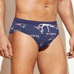 New England Patriots All-over print Men'S Drawstring Swim Briefs