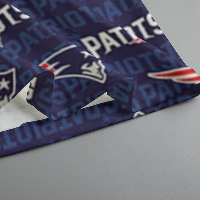 New England Patriots Zubaz All-Over Print Women's V-neck T-shirt With Short Sleeve - Image 2