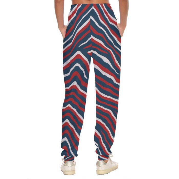 New England Patriots Zubaz All-Over Print Women's Casual Pants - Image 2
