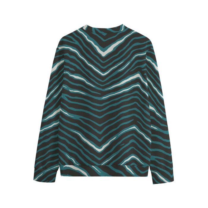 Philadelphia Eagles Zubaz All-Over Print Men's Round-neck Sweatshirt | Interlock - Image 2