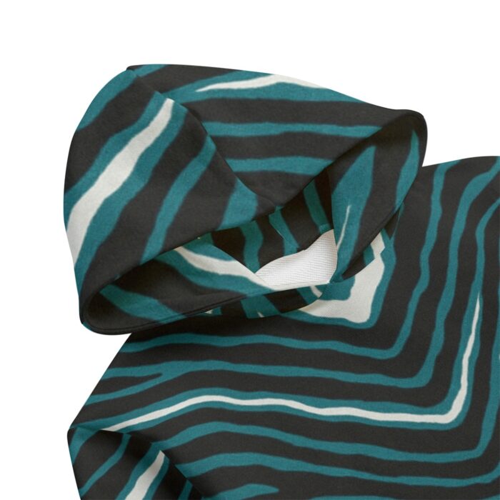 Philadelphia Eagles Zubaz All-Over Print Kid's Pullover Hoodie | 310GSM Cotton - Image 3