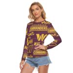 Washington Commanders Women's Stretchable long Sleeve Top - Image 3