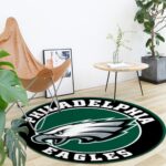 Philadelphia Eagles Zubaz Foldable round mat - Image 4