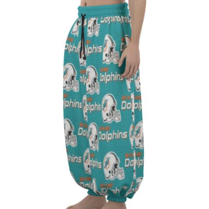 Miami Dolphins Zubaz All-Over Print Unisex Lantern Pants