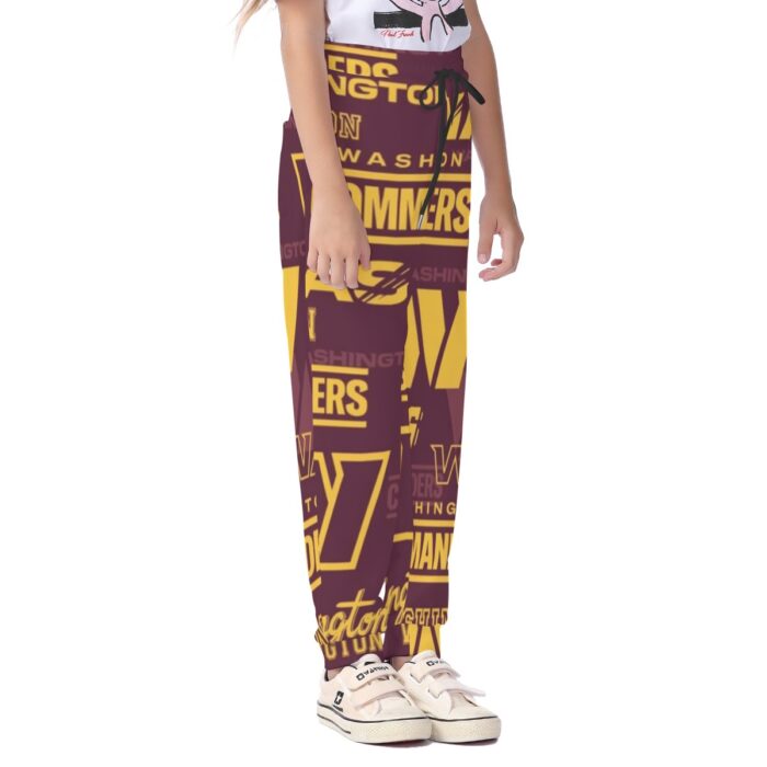 Washington Commanders  Kid's Casual Pants - Image 3
