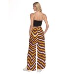 Washington Commanders Women's Side Slit Snap Button Trousers - Image 4