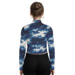 Dallas Cowboys Zubaz Eco-Friendly All-Over Print Women's Turtleneck T-shirt With Long Sleeve