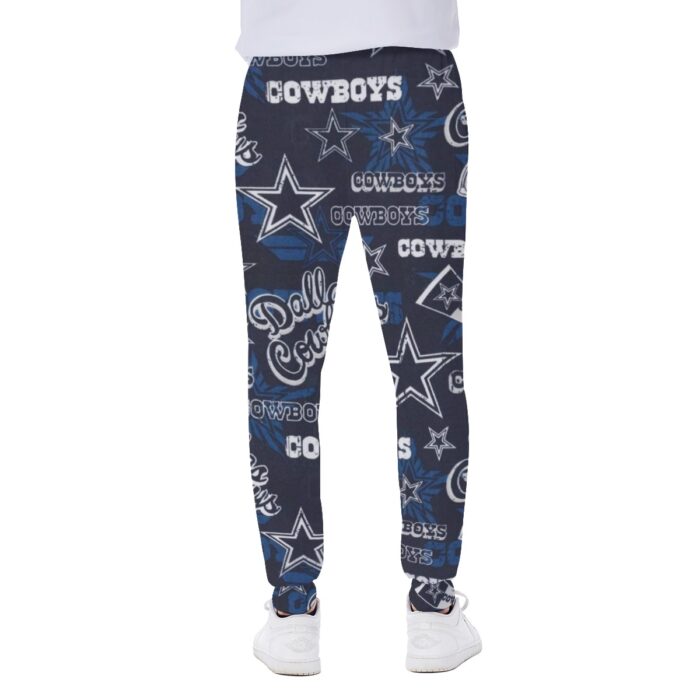 Dallas Cowboys Zubaz All-Over Print Men's Sweatpants - Image 3