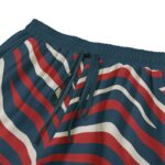 New England Patriots Zubaz All-Over Print Women's Shorts With Drawstring | Rayon - Image 3