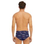 New England Patriots All-Over Print Men's Triangle Swim Trunks - Image 5