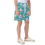 Miami Dolphins Zubaz All-Over Print Kid's Beach Shorts - Image 2