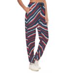 New England Patriots Zubaz All-Over Print Women's Casual Pants - Image 4
