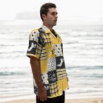 Pittsburgh Steelers Zubaz All-Over Print Men's Fashion Short Sleeve Shirt - Image 3