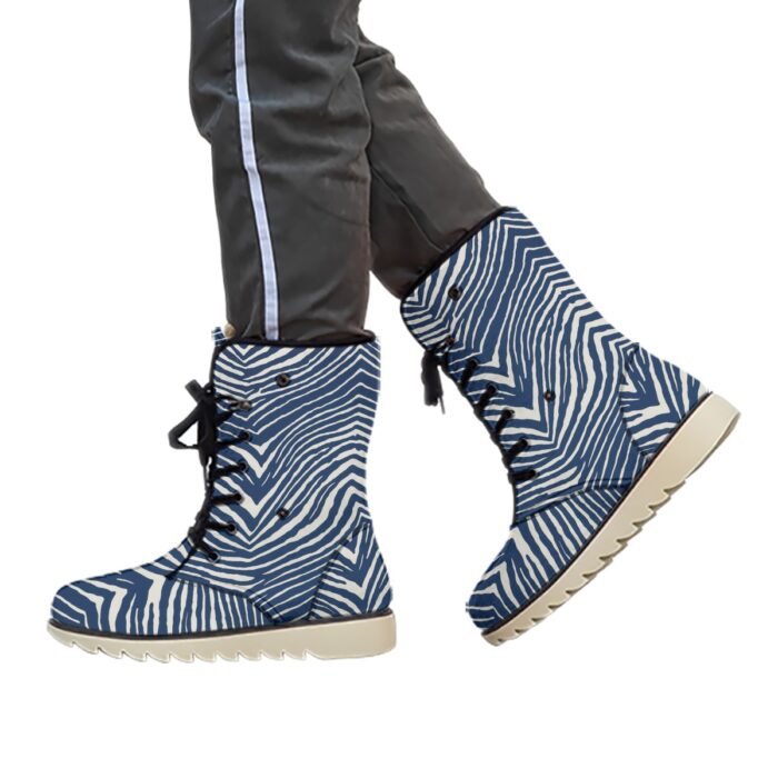 Dallas Cowboys Zubaz All-Over Print Women's Plush Boots - Image 2