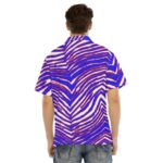 Buffalo Bills Zubaz All-Over Print Man's Short Sleeves Shirt - Image 4